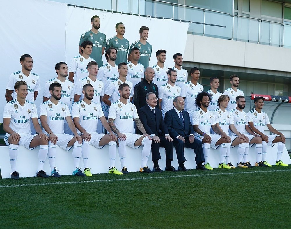 El Real Madrid se hizo la foto oficial de la nueva temporada. RealMadrid