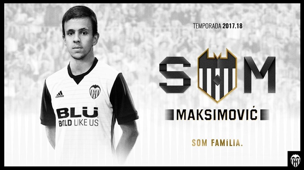 Maksimovic ha firmado por los próximos cinco años. ValenciaCF