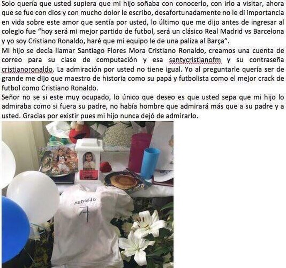 El niño de sólo 7 años perdió la vida en el terremoto de México. Twitter