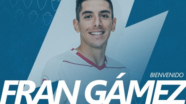 El Zaragoza anunció a Fran Gámez con la nueva equipación
