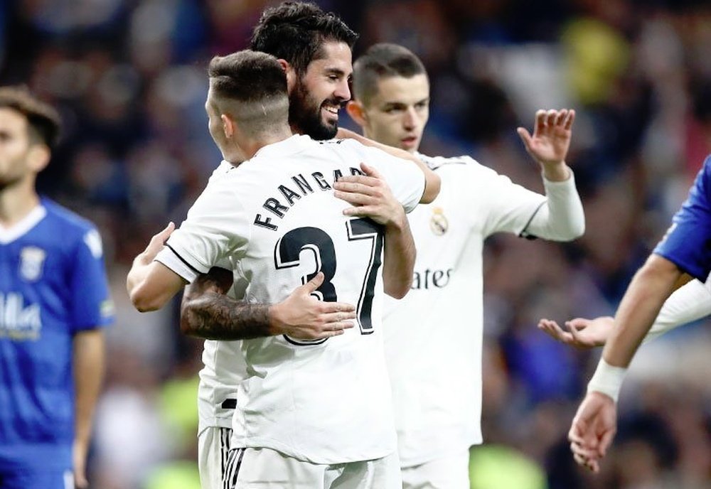 Fran García debutó con el Real Madrid. RealMadrid