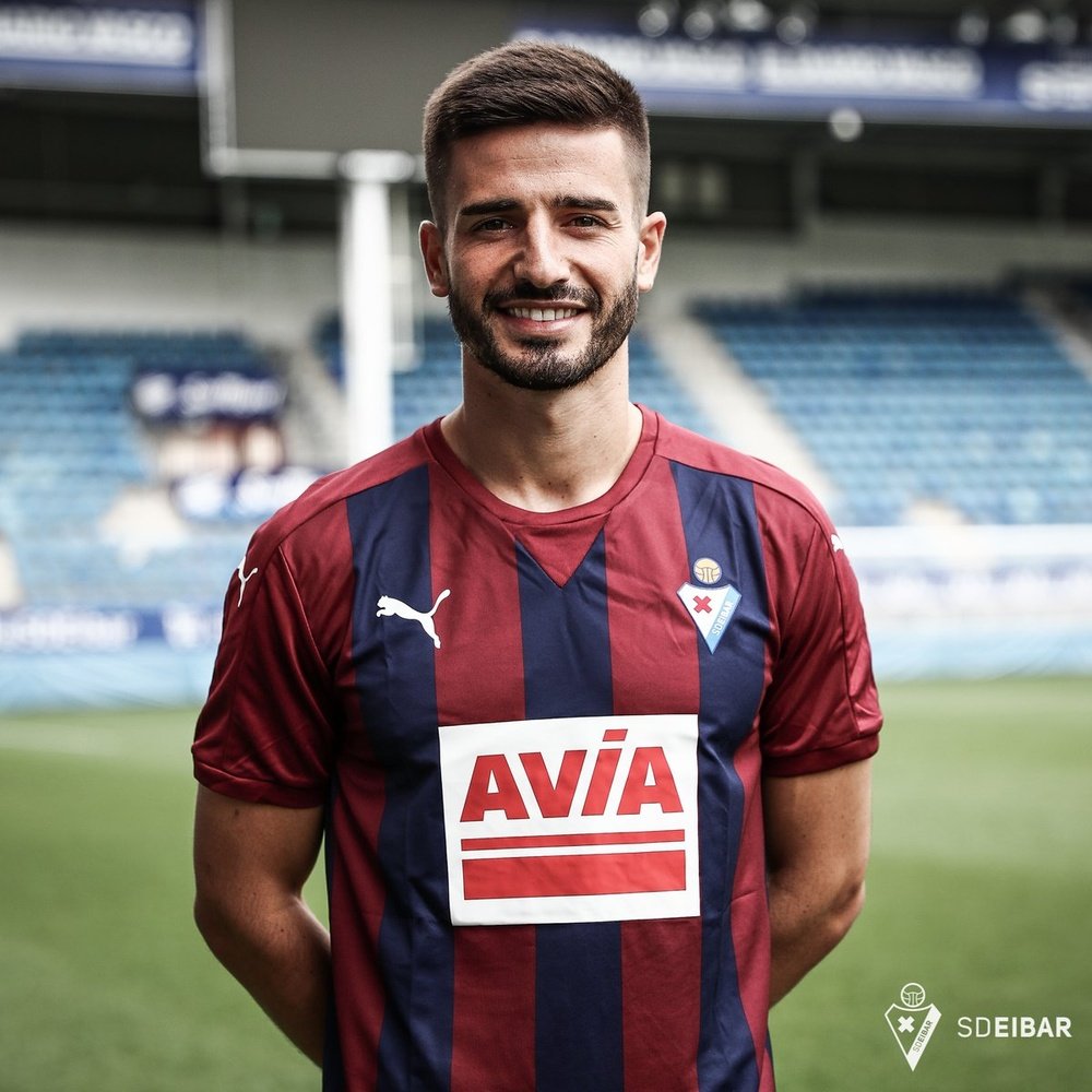 Fran Rico debutó contra su ex equipo. SDEibar