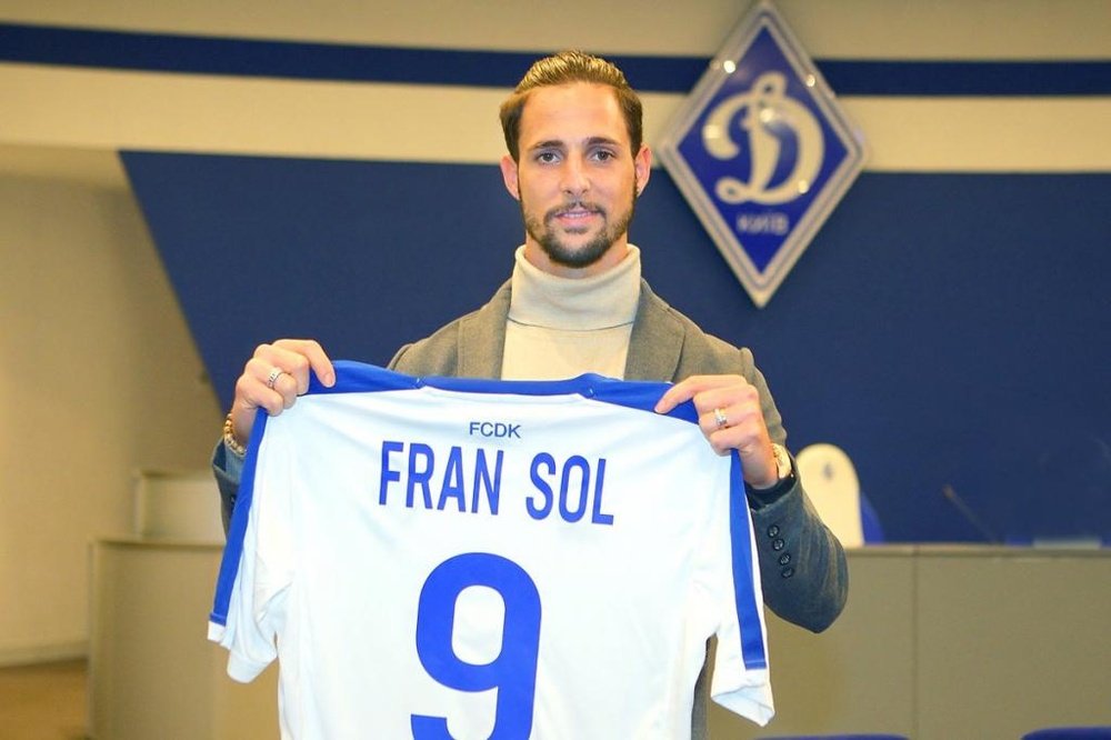Fran Sol llegó al Dinamo de Kiev esta temporada. FCDynamo