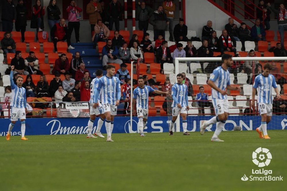 El Málaga depende de otros resultados para evitar el descenso. LaLiga
