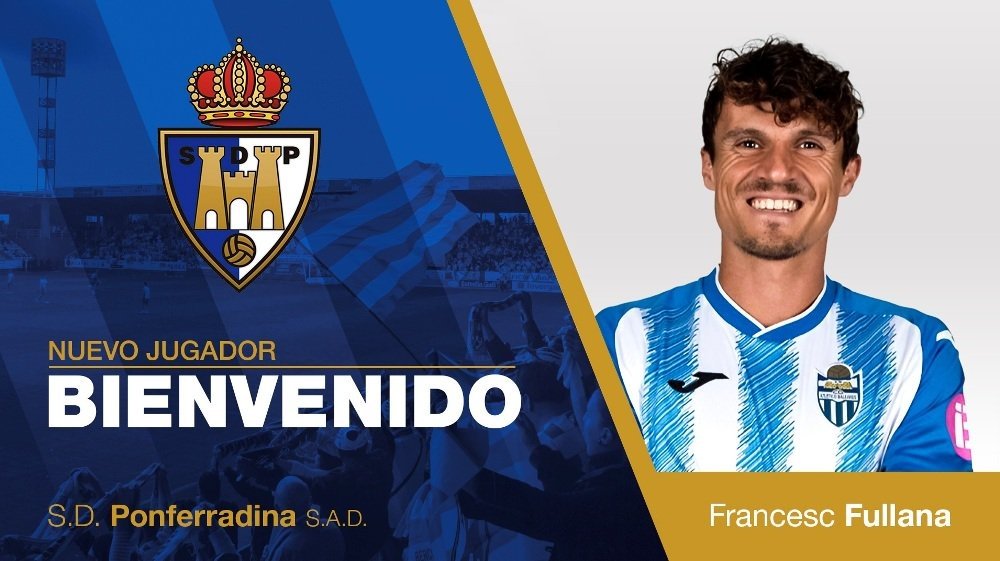 Fullana, tercer refuerzo de la Ponferradina