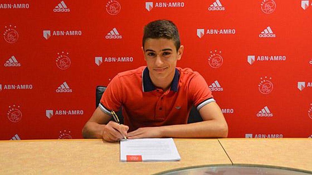 Francesco Antonucci, nuevo jugador del Ajax. Twitter