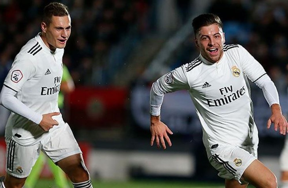 Franchu (d), lesionado de gravedad. RealMadrid