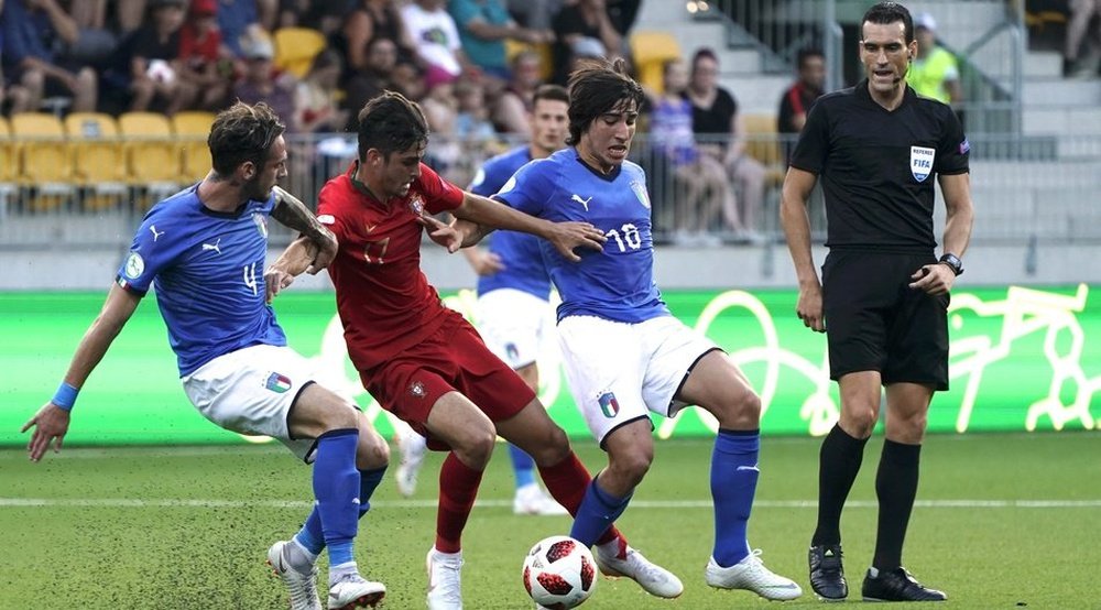 Trincao convoqué avec la sélection du Portugal. AFP