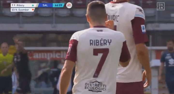 Salernitana é goleada pelo Torino em estreia de Franck Ribéry