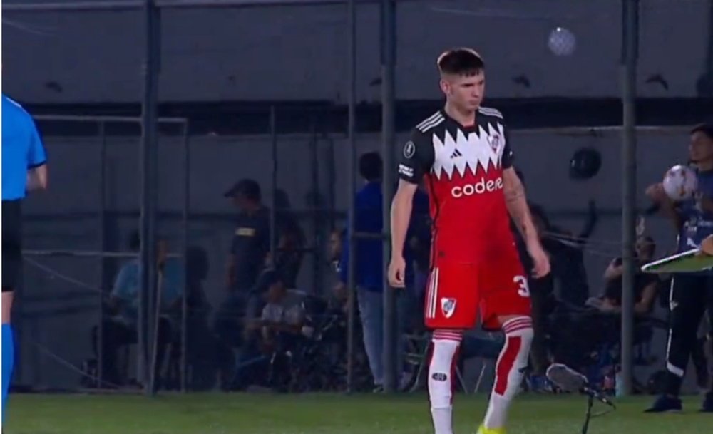 Real Madrid scouts see Mastantuono as the new Valverde. Screenshot/ESPN