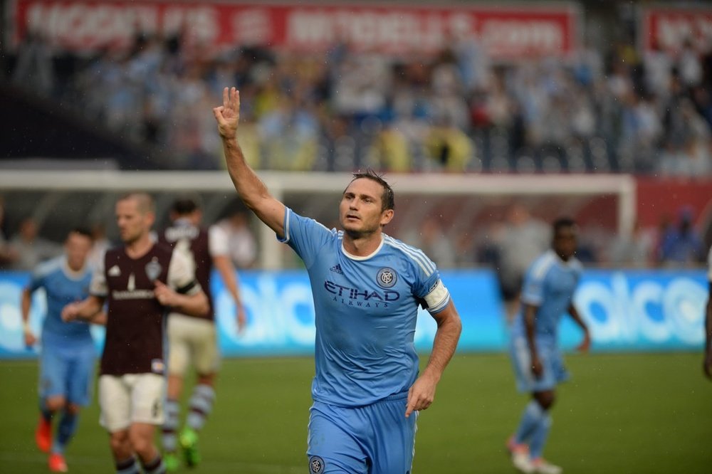 Lampard is a free agent after leaving New York City. NYCFC