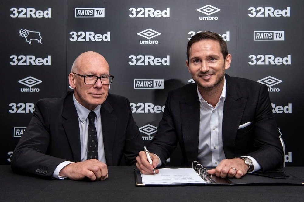 Lampard is moving into management. DerbyCounty