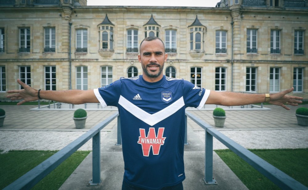 Fransérgio débarque à Bordeaux. Captura/Girondins