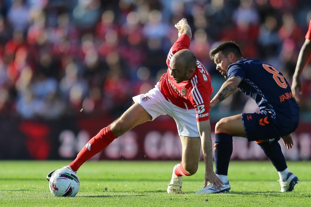 El Benfica y el Celta empataron en un amistoso. EFE