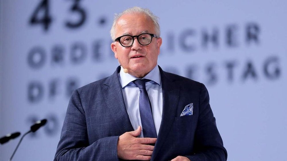Fritz Keller, nuevo presidente de la Federación Alemana. Twitter/DFB_Team