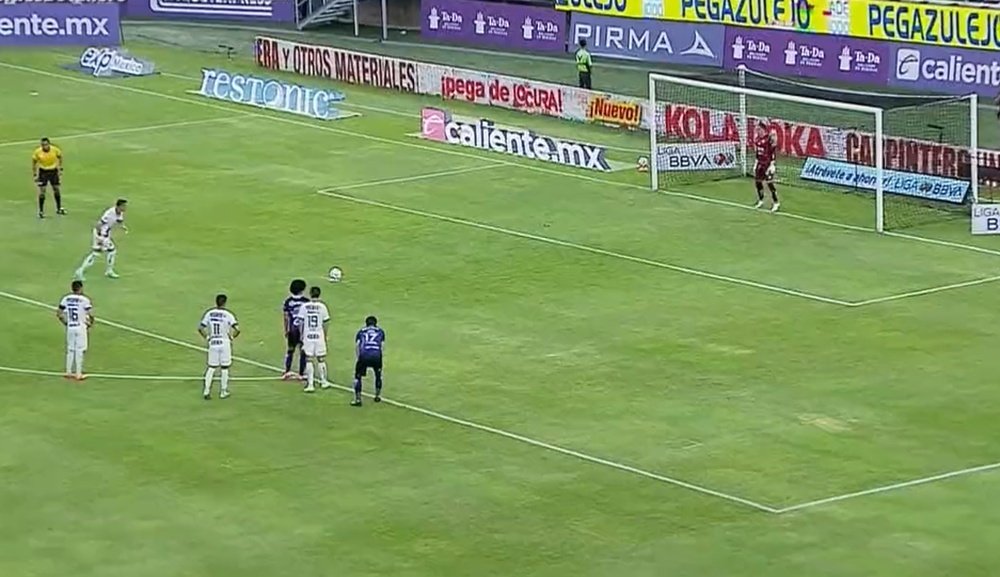 Funes Mori ha fallado 3 de sus 4 últimos penaltis con Monterrey. Captura/LigaBBVAMX