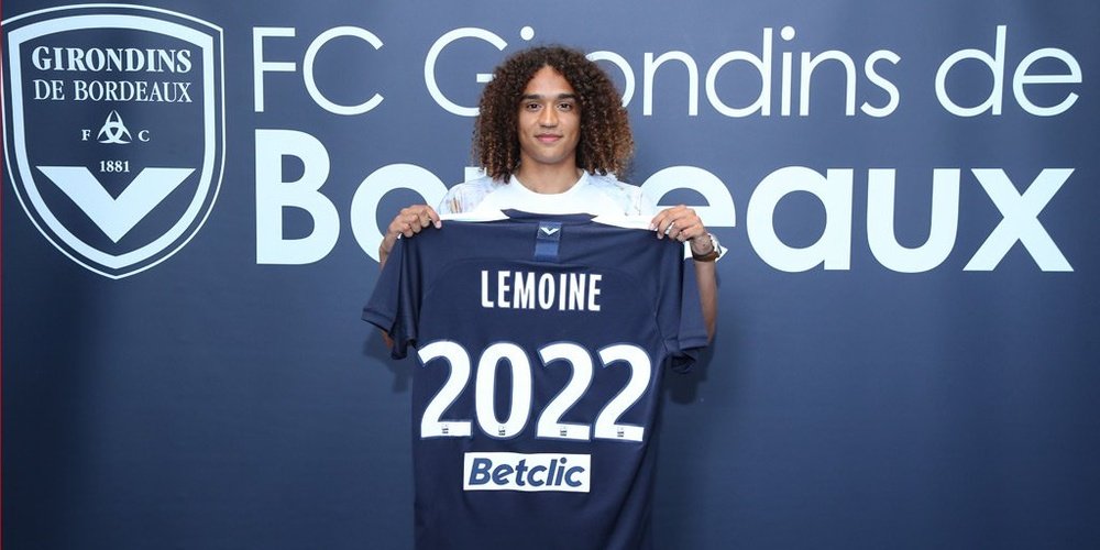 Lemoine, nuevo futbolista del Girondins de Burdeos. GirondinsDeBordeaux