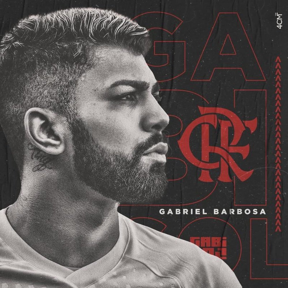 Gabigol va rejoindre le Flamengo. Twitter/@gabigol