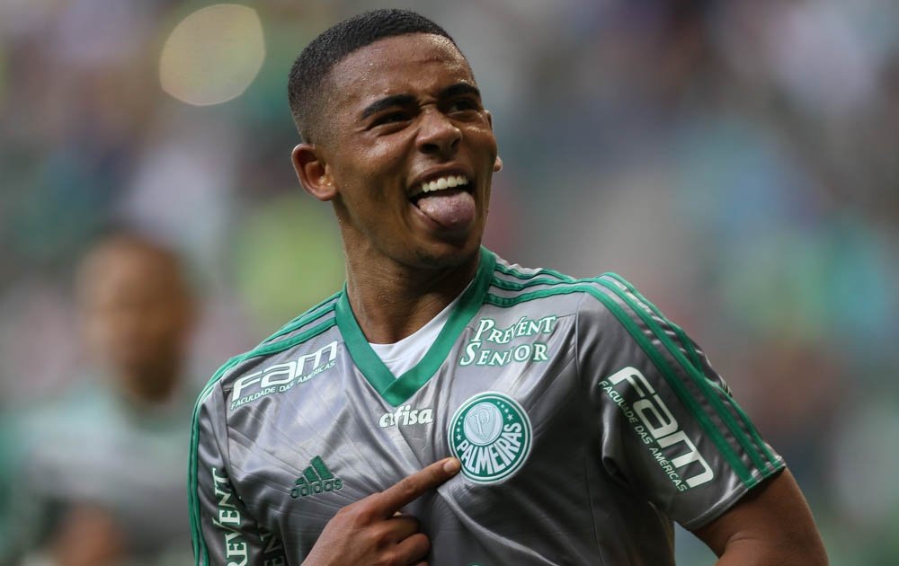 Manchester City are leading the race to sign Palmeiras forward Gabriel Jesus. Palmeiras