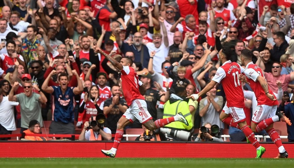 Gabriel Jesus comando o Arsenal em mais uma vitória. EFE
