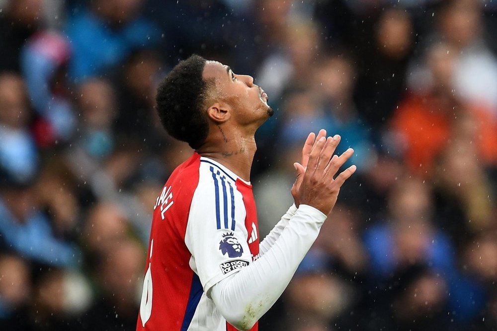 Gabriel and Calafiori could feature against Fulham. EFE