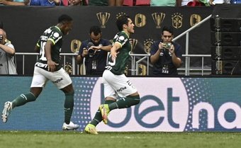 Palmeiras se alzó con el título de la Supercopa de Brasil. EFE