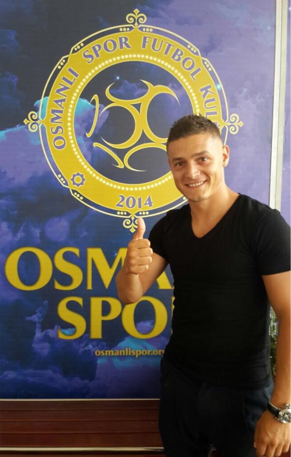 Gabriel Torje, alors joueur de l'Osmanlispor. Twitter