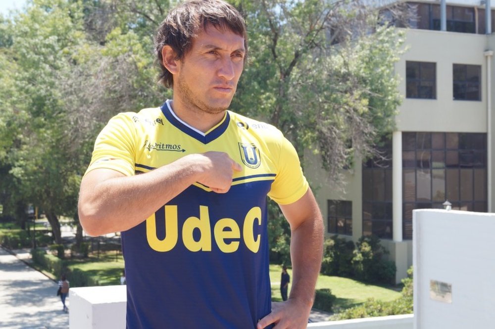 Gabriel Vargas, goleador histórico de Universidad de Concepción. UniversidadConcepción