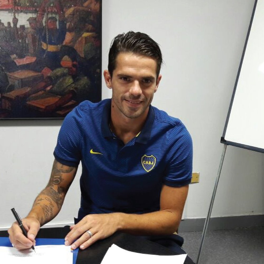 Fernando Gago ha firmado hasta 2020 con Boca. BocaJuniors