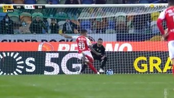 Galeno empató de penalti. Captura/SportTV