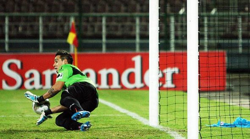 Galíndez ha parado los tres penaltis que le han lanzado en este 2016. AFP