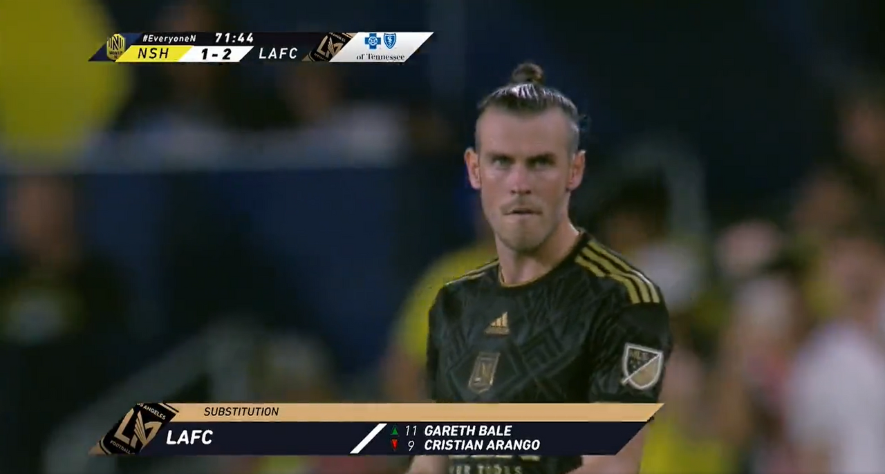 Portal Fútbol ⚽ on X: Empezó la era de Gareth Bale con Los Angeles FC 🖤💛   / X