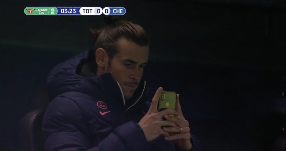 Bale, feliz con su nueva vida. Captura/ESPN