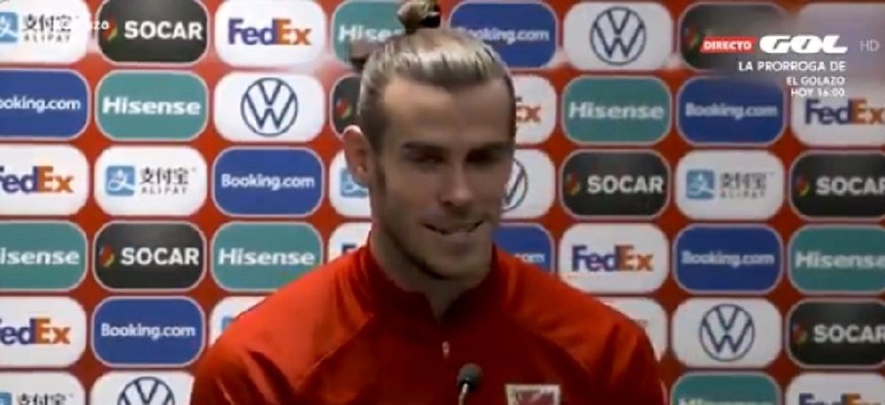 Bale was not too fussed about the criticism. Twitter/Captura/ElGolazodeGol