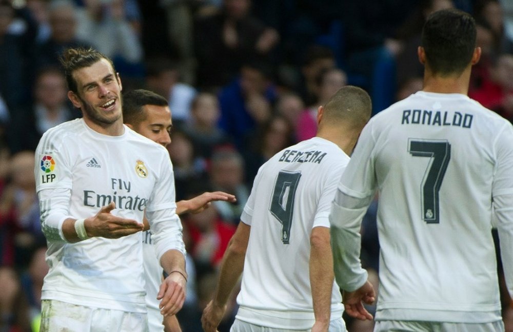 Cristiano, Bale y Benzema ya apenas coinciden. AFP