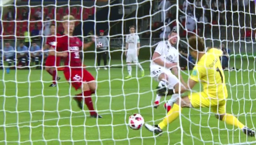 Bale scores. Twitter/elchiringuitotv