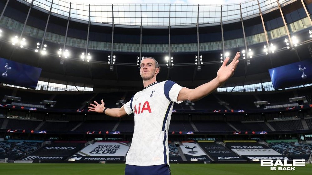 Mourinho est ravi d'avoir Bale. Twitter/SpursOfficial