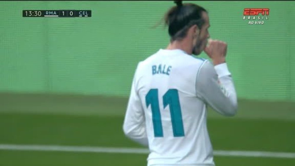 Bale abrió el marcador. Twitter/ESPN