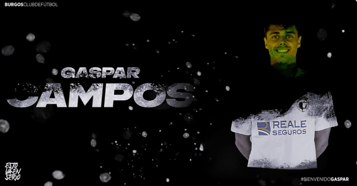 Gaspar Campos abandona el Sporting y se va cedido al Burgos