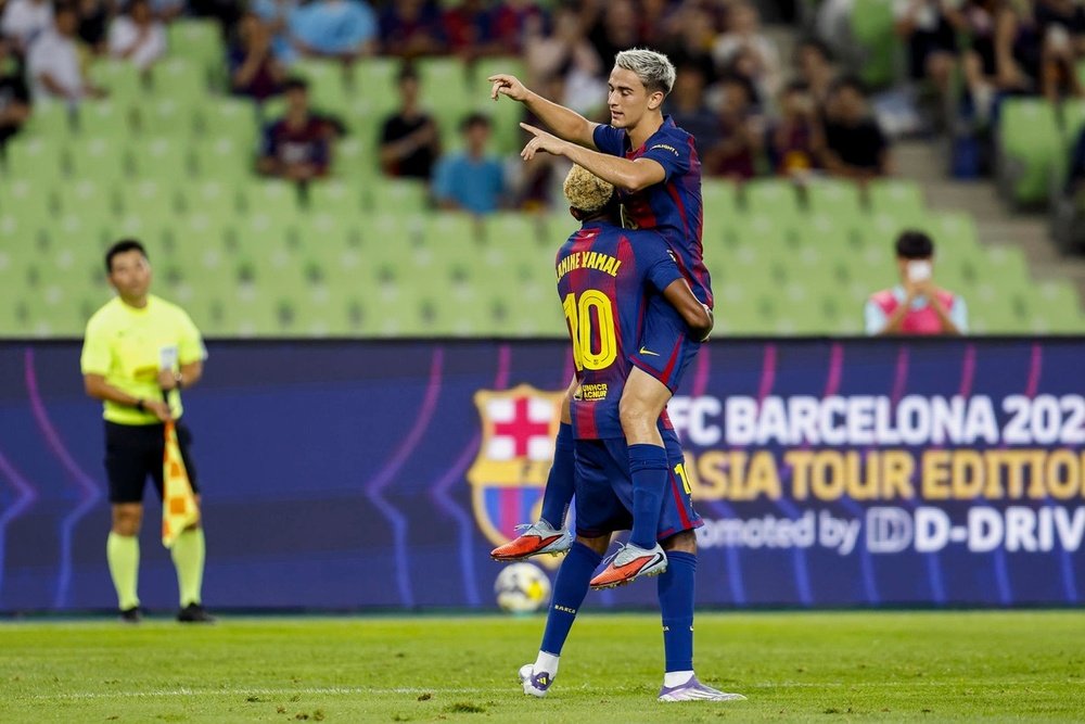 Les compositions probables de Barcelone-Como. EFE