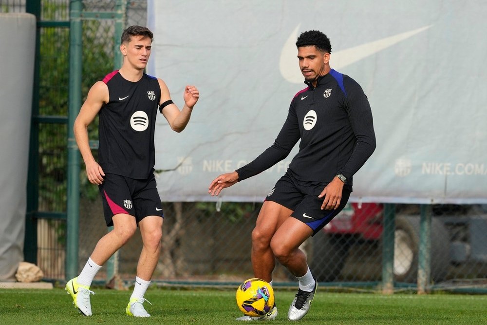 Araujo is closer to returning from injury. EFE