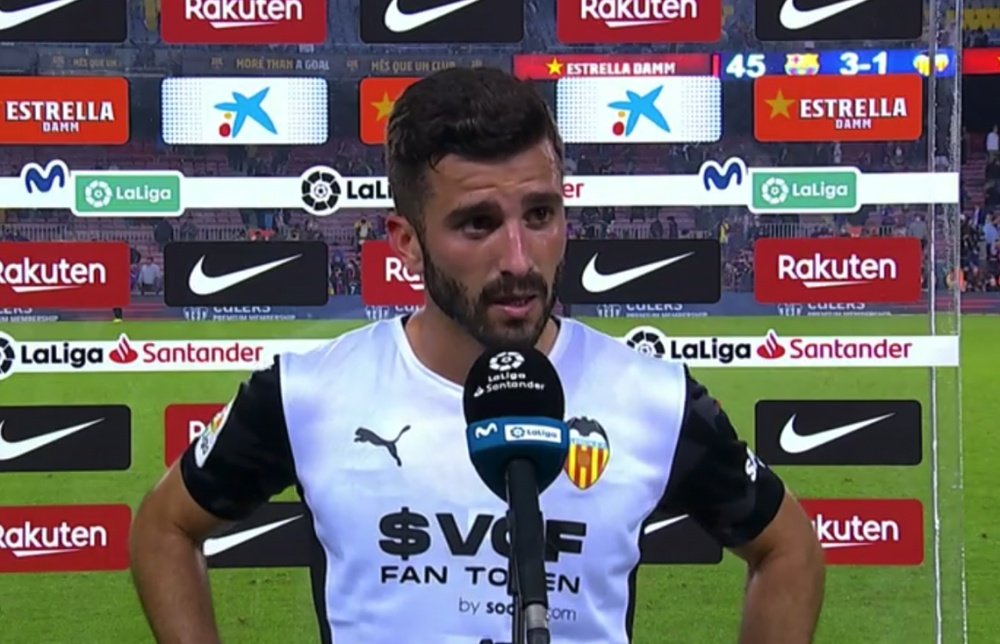 Gayà habló tras el partido en el Camp Nou