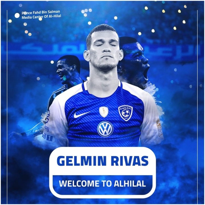 El Al-Hilal anuncia el fichaje de Gelmin Rivas