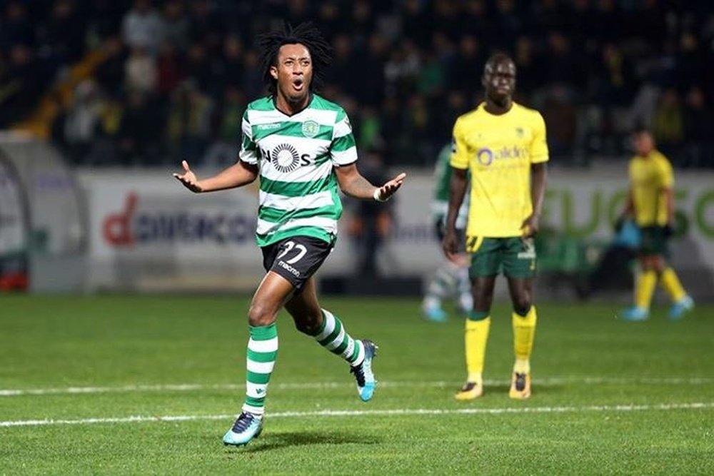 Arsenal are hoping to secure the Sporting winger. Twitter/SCP