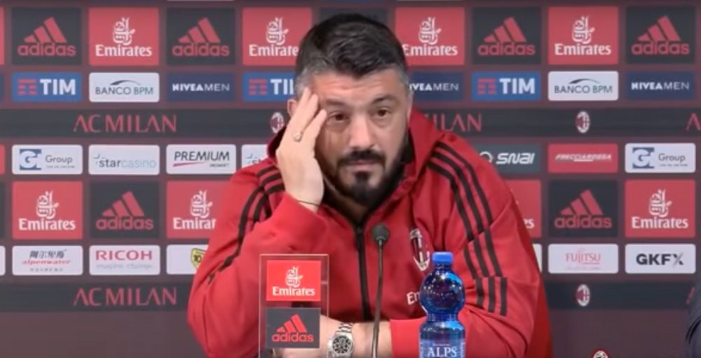 Gattuso never disappoints in press conferences. Twitter