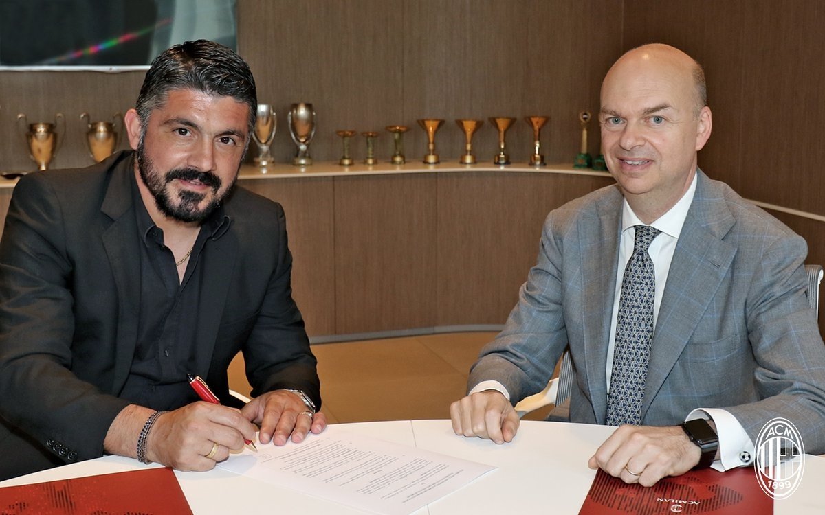 Gattuso completes AC Milan return. ACMilan