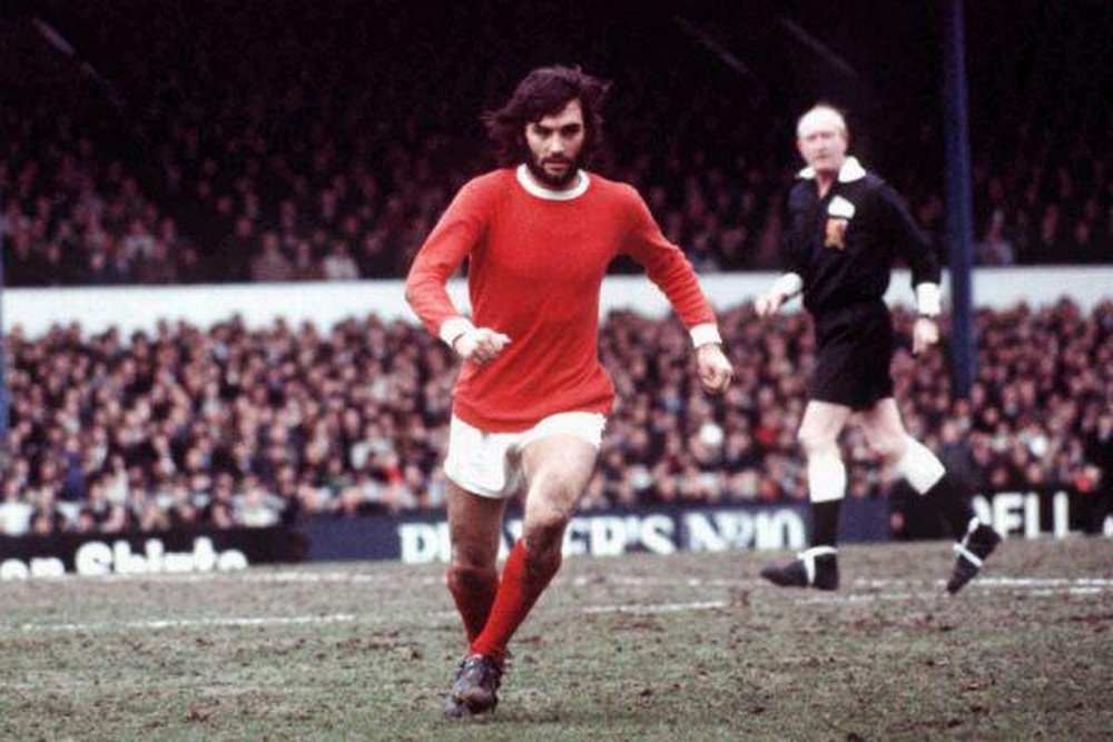 A 19-year-old George Best shined in a European fixture against Benfica. Twitter