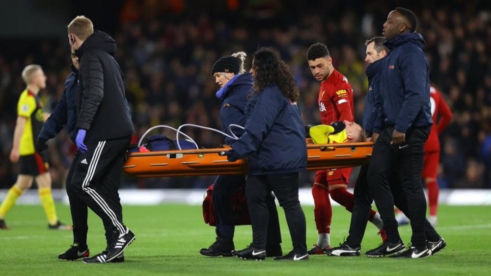 Deulofeu tiene una grave lesión de rodilla. Twitter/WatfordFC