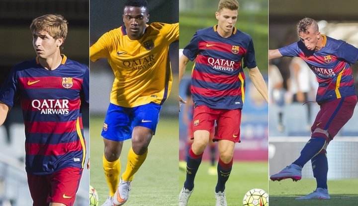 Éstos son los 4 candidatos del filial del Barça a subir al primer equipo