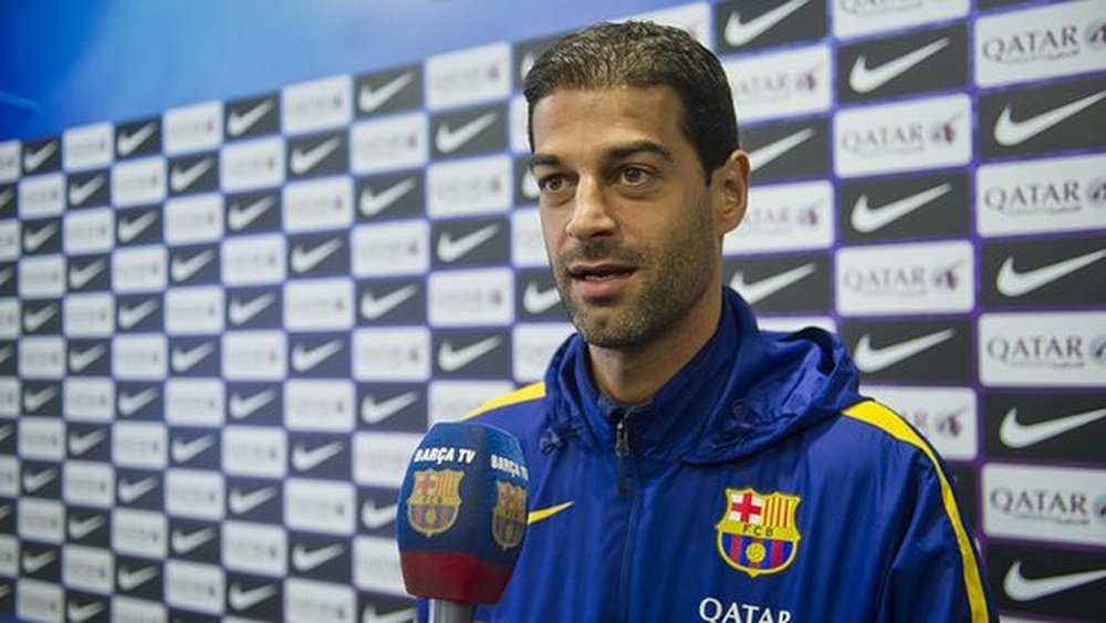 Gerard López, técnico del Barça B. Twitter